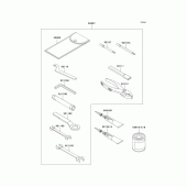 Схема вузла: Owners tools для Kawasaki ER500 ER-5