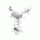 Схема узла: Масляный насос для Kawasaki EX300 Ninja 300