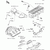 Схема узла: Fuel injection для Kawasaki ZX1000 Ninja ZX-10R