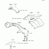 Схема вузла: Decals(green)(hdf) для Kawasaki ZX1000 Z1000SX ABS