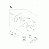 Схема вузла: Tail lamp для Kawasaki ZR550 Zephyr