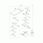 Схема вузла: Owners tools для Kawasaki ZG1000 1000GTR