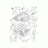 Схема вузла: Картер двигуна для Kawasaki ZR800 Z800