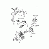 Схема вузла: Генератор для Kawasaki KX85 KX85-II