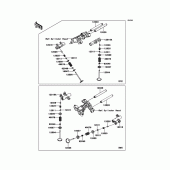 Схема узла: Клапан(ы) для Kawasaki VN1700 VN1700 Classic Tourer ABS