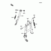 Схема узла: Stand(s) для Kawasaki ZX600 GPX600R
