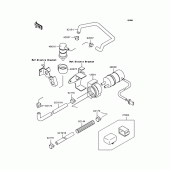 Схема вузла: Fuel pump для Kawasaki ZX750 Ninja ZX-7R