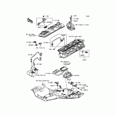 Схема вузла: Fuel Injection для Kawasaki ZG1400 1400GTR ABS