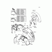 Схема вузла: Крило для Kawasaki VN900 Vulcan 900 Classic LT