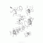 Схема вузла: Engine Cover(S) для Kawasaki ZX1400 Ninja ZX-14R ABS