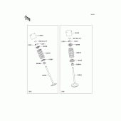 Схема вузла: Клапан для Kawasaki KLE650 Versys 650 ABS