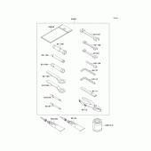 Схема вузла: Owners tools для Kawasaki ZX600 ZZ-R600