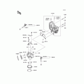 Схема узла: Throttle для Kawasaki VN1700 Vulcan 1700 Classic