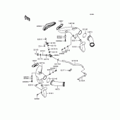 Схема вузла: Air duct для Kawasaki ZX636 Ninja ZX-6R