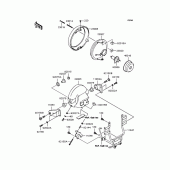 Схема вузла: Фара для Kawasaki ZR250 Balius-II