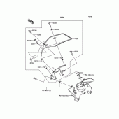 Схема вузла: Аксесуари для Kawasaki ZR1000 Z1000 ABS