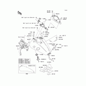 Схема вузла: Паливний бак для Kawasaki VN1600 VN1600 Classic