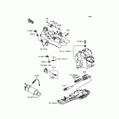 Схема вузла: Fuel Injection для Kawasaki ZR800 Z800