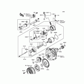 Схема вузла: Starter Motor для Kawasaki KLX140 KLX140