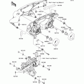 Схема узла: Headlight(s) для Kawasaki ZX1000 Ninja 1000 ABS