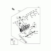 Схема узла: Throttle для Kawasaki ZX1000 Z1000SX