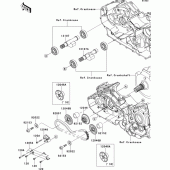 Схема узла: Balancer для Kawasaki VN1700 VN1700 Classic ABS