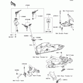 Схема вузла: Замок запалювання для Kawasaki EX650 Ninja 650 ABS