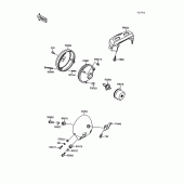 Схема вузла: Headlight(s) для Kawasaki VN1500 Vulcan 1500L