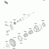 Схема вузла: Balancer для Kawasaki ZX1000 Ninja ZX-10R ABS