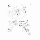 Схема вузла: Taillight(s) для Kawasaki VN1700 Vulcan 1700 Classic LT