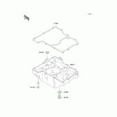 Схема вузла: Oil pan для Kawasaki ZX900 Ninja ZX-9R