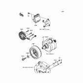 Схема узла: Генератор для Kawasaki VN900 Vulcan 900 Classic