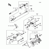 Схема вузла: Аксесуар для Kawasaki ZX1000 Ninja 1000 ABS