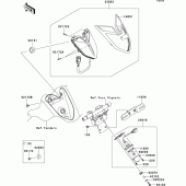 Схема узла: Taillight(s) для Kawasaki VN1700 VN1700 Classic ABS