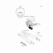 Схема вузла: Decals(klx300-a4) для Kawasaki KLX300R