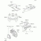 Схема вузла: Decals(zx1100-d2)(green/blue) для Kawasaki ZX1100 ZZ-R1100
