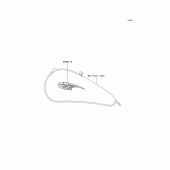 Схема вузла: Наклейки для Kawasaki EN500 Vulcan 500 LTD