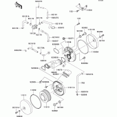 Схема вузла: Air cleaner(1/2) для Kawasaki VN1500 VN1500 Drifter