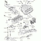 Схема вузла: Fuel injection для Kawasaki ZX600 Ninja ZX-6R