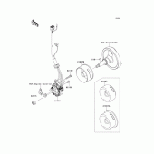 Схема узла: Генератор для Kawasaki KX250/ KX252 KX250F