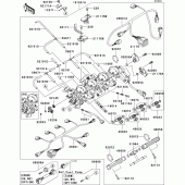 Схема вузла: Throttle(1/2) для Kawasaki ZX600 Ninja ZX-6RR