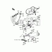 Схема вузла: Глушник для Kawasaki ZR1200 ZRX1200 DAEG
