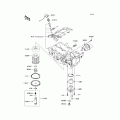Схема вузла: Масляний насос для Kawasaki EX250 Ninja 250R