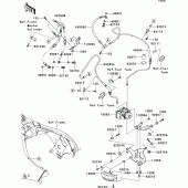 Схема вузла: Brake piping для Kawasaki ZX1000 Ninja ZX-10R ABS