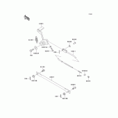Схема вузла: Лапка гальма для Kawasaki ER500 ER-5
