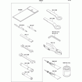 Схема узла: Owner`s tools для Kawasaki ZX750 ZXR750