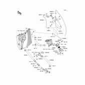 Схема узла: Water pipe для Kawasaki ZX1000 Ninja ZX-10R ABS