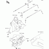 Схема узла: Тросики для Kawasaki VN1700 VN1700 Classic ABS