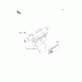 Схема узла: Reflectors для Kawasaki VN1700 VN1700 Voyager ABS