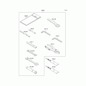 Схема узла: Инструмент для Kawasaki EX500 Ninja 500R